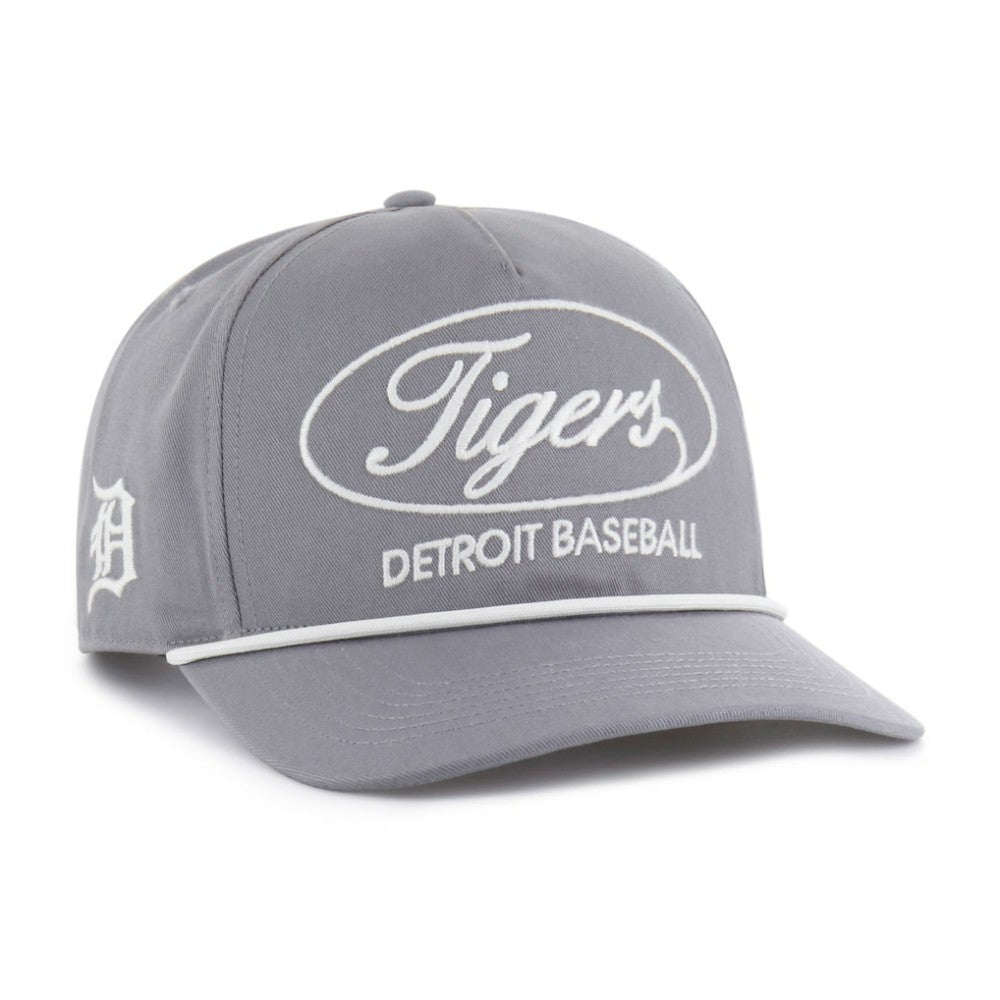Gray Detroit Tigers '47 Foundational Hitch Adjustable Hat