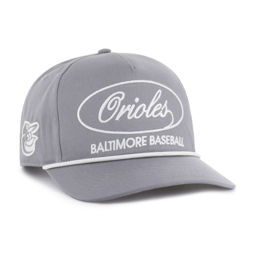 Gray Baltimore Orioles '47 Foundational Hitch Adjustable Hat