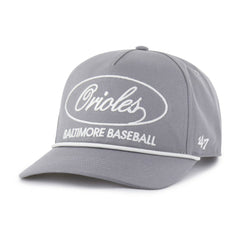 Gray Baltimore Orioles '47 Foundational Hitch Adjustable Hat