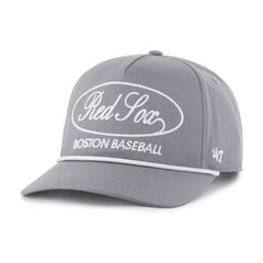 Gray Boston Red Sox '47 Foundational Hitch Adjustable Hat