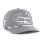 Gray Texas Rangers '47 Foundational Hitch Adjustable Hat