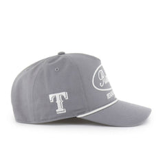Gray Texas Rangers '47 Foundational Hitch Adjustable Hat