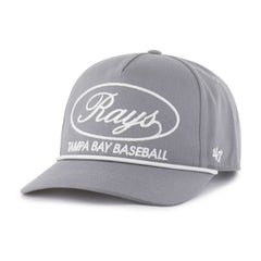 Gray Tampa Bay Rays '47 Foundational Hitch Adjustable Hat