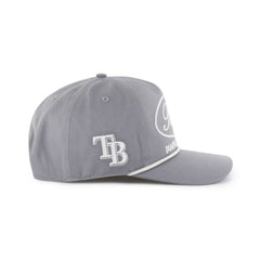 Gray Tampa Bay Rays '47 Foundational Hitch Adjustable Hat