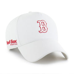 White Boston Red Sox '47 Foundational Pinch Offside Adjustable Hat
