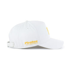 White Pittsburgh Pirates '47 Foundational Pinch Offside Adjustable Hat