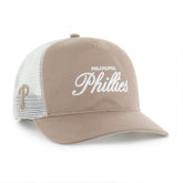 Brown Philadelphia Phillies '47 Foundational Mesh Hitch Adjustable Hat