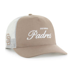 Brown San Diego Padres '47 Foundational Mesh Hitch Adjustable Hat