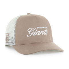 Brown San Francisco Giants '47 Foundational Mesh Hitch Adjustable Hat