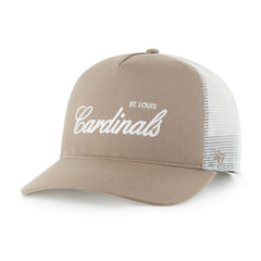 Brown St. Louis Cardinals '47 Foundational Mesh Hitch Adjustable Hat