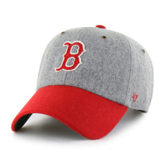 Gray Boston Red Sox '47 Golden Age Wool Clean Up Adjustable Hat