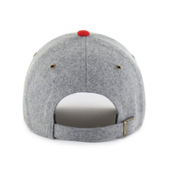 Gray Boston Red Sox '47 Golden Age Wool Clean Up Adjustable Hat