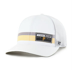 White Pittsburgh Pirates '47 Rangefinder brrr Trucker Adjustable Hat
