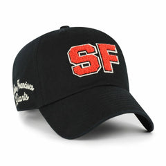 Black San Francisco Giants '47 Women's Zoey Clean Up Adjustable Hat