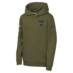Youth 2025 Salute to Service Club Fleece Hoodie - New York Jets Hoodies