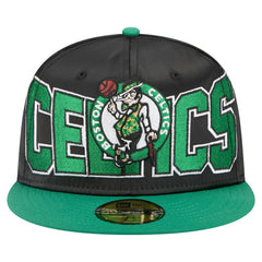New Era Boston Celtics Satin Two-Tone 59FIFTY Fitted Hat