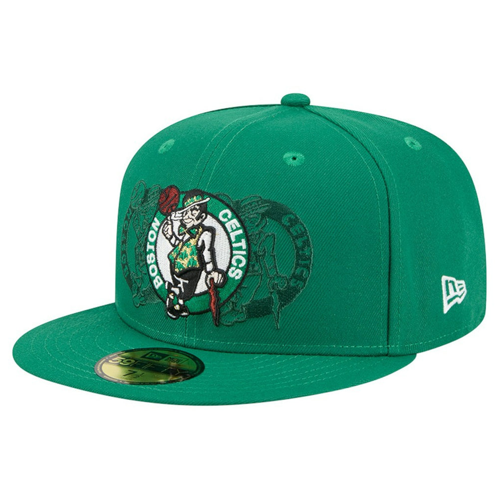 New Era Boston Celtics Tri-Hit 59Fifty Fitted Hat