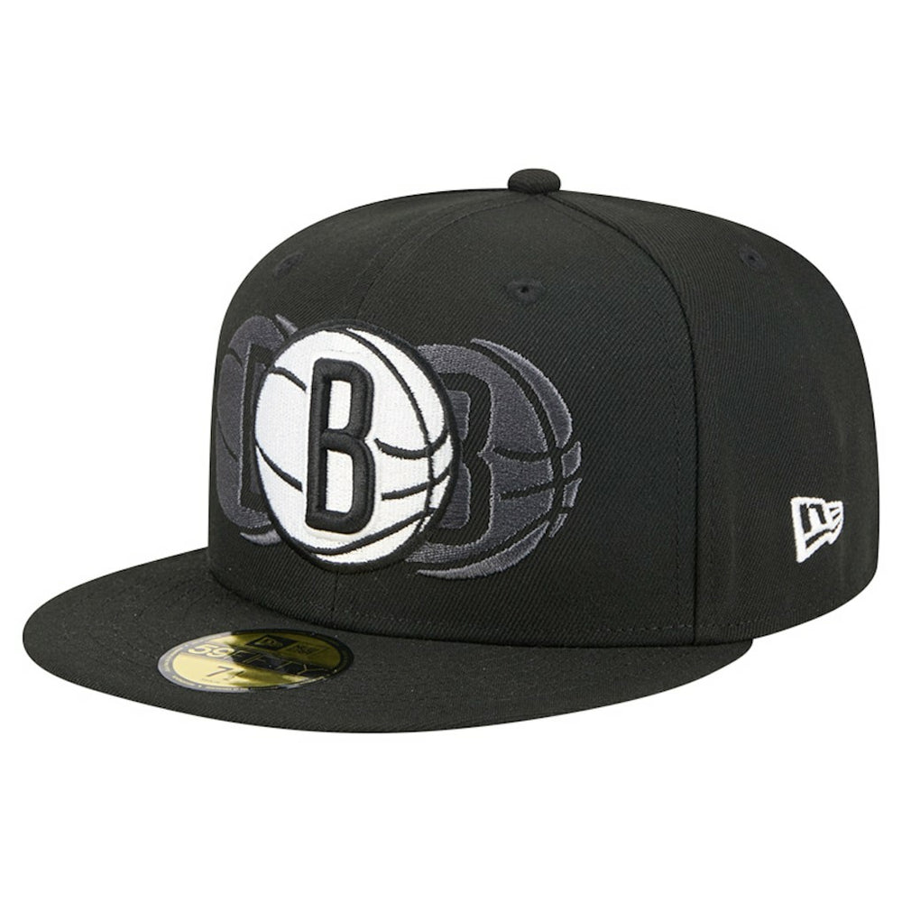 New Era Brooklyn Nets Tri-Hit 59Fifty Fitted Hat