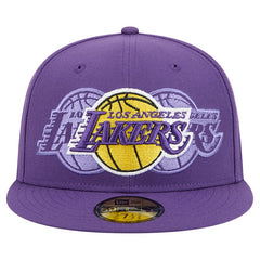 New Era Los Angeles Lakers Tri-Hit 59Fifty Fitted Hat