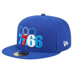 New Era Philadelphia 76ers Tri-Hit 59Fifty Fitted Hat
