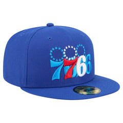 New Era Philadelphia 76ers Tri-Hit 59Fifty Fitted Hat