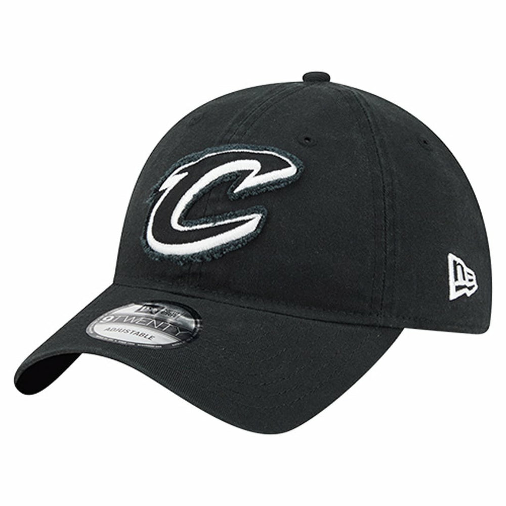 New Era Cleveland Cavaliers Stamp Fabric Applique 9TWENTY Adjustable Hat sale