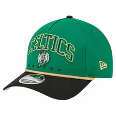 New Era Boston Celtics Bold Arch COOLERA 9FORTY A-Frame M-Crown Adjustable Hat