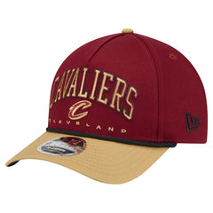 New Era Cleveland Cavaliers Bold Arch COOLERA 9FORTY A-Frame M-Crown Adjustable Hat sale