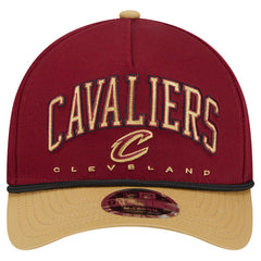 New Era Cleveland Cavaliers Bold Arch COOLERA 9FORTY A-Frame M-Crown Adjustable Hat sale