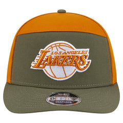 New Era Los Angeles Lakers Two-Tone Color Pack Split Panel 9FIFTY Adjustable Hat