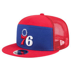 New Era Philadelphia 76ers Outdoor Split Panel 9FIFTY Snapback Hat