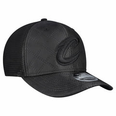 New Era Cleveland Cavaliers Quilted 9SEVENTY Trucker Adjustable Hat sale