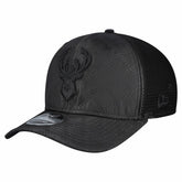 New Era Milwaukee Bucks Quilted 9SEVENTY Trucker Adjustable Hat
