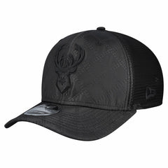 New Era Milwaukee Bucks Quilted 9SEVENTY Trucker Adjustable Hat