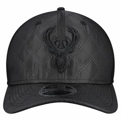 New Era Milwaukee Bucks Quilted 9SEVENTY Trucker Adjustable Hat