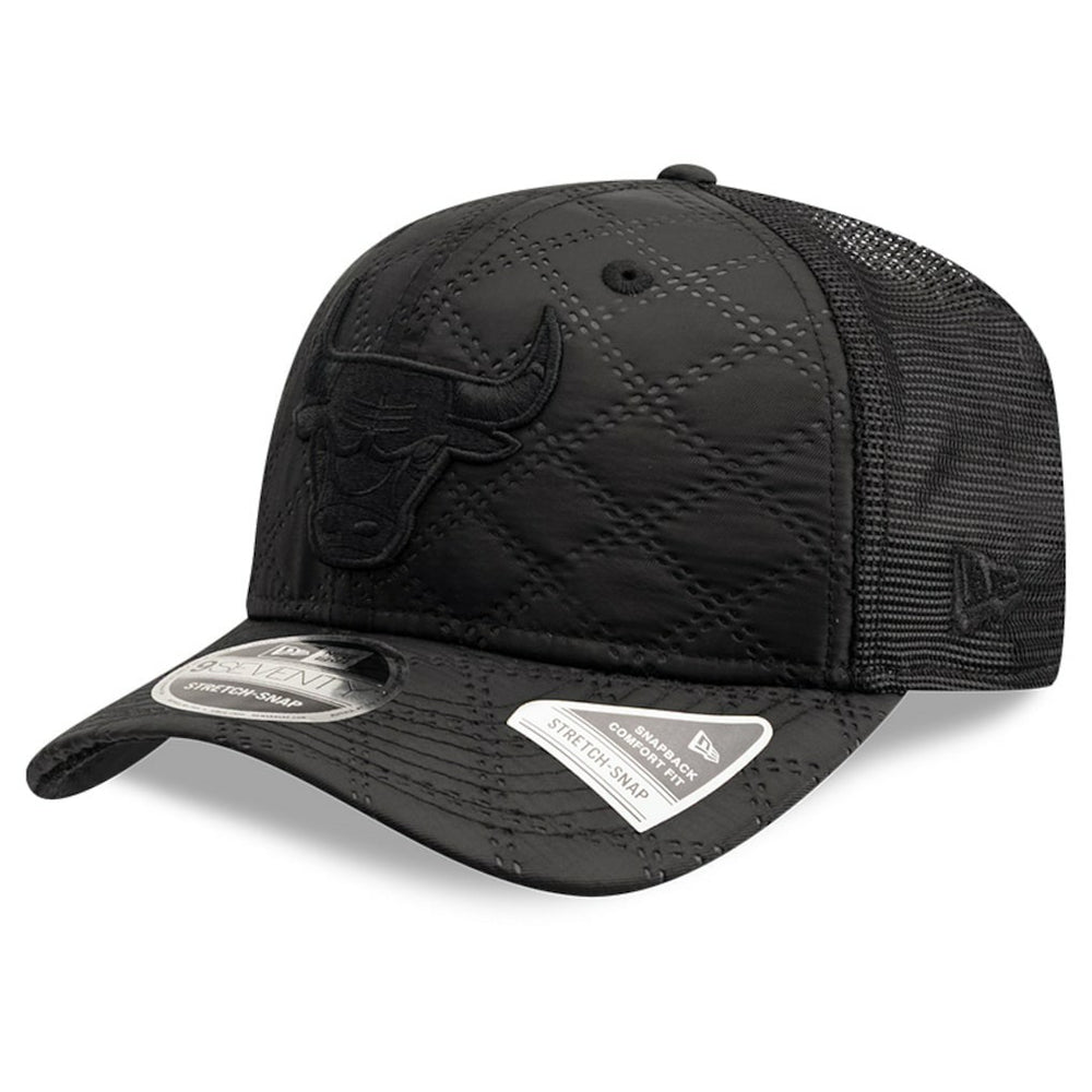 New Era Chicago Bulls Quilted 9SEVENTY Trucker Adjustable Hat
