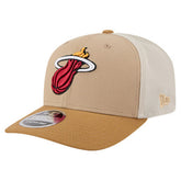 New Era Miami Heat Two-Tone 9SEVENTY Adjustable Trucker Hat