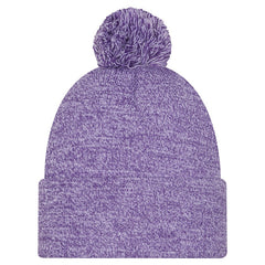 New Era Los Angeles Lakers Marled Cuffed Knit Hat with Pom