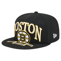 NHL Boston Bruins New Era Oversized Vintage Arch 59Fifty Fitted Hat
