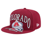 NHL Colorado Avalanche New Era Oversized Vintage Arch 59Fifty Fitted Hat