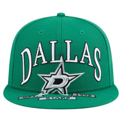 NHL Dallas Stars New Era Oversized Vintage Arch 59Fifty Fitted Hat