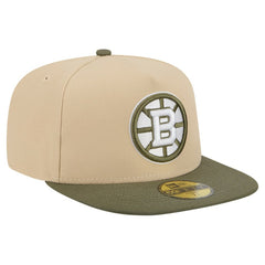 NHL Boston Bruins New Era Color Pack Two-Tone 59FIFTY A-Frame Fitted Hat