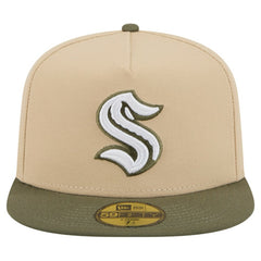 NHL Seattle Kraken New Era Color Pack Two-Tone 59FIFTY A-Frame Fitted Hat
