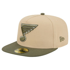 NHL St. Louis Blues New Era Color Pack Two-Tone 59FIFTY A-Frame Fitted Hat