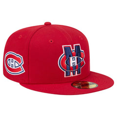 NHL Montreal Canadiens New Era Deceptor 59FIFTY Fitted Hat