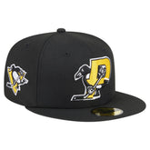 NHL Pittsburgh Penguins New Era Deceptor 59FIFTY Fitted Hat