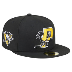 NHL Pittsburgh Penguins New Era Deceptor 59FIFTY Fitted Hat