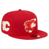NHL Calgary Flames New Era Deceptor 59FIFTY Fitted Hat