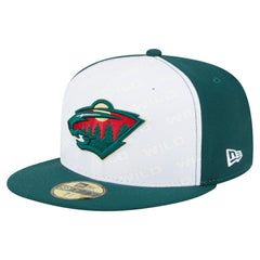 NHL Minnesota Wild New Era Repeat Two-Tone 59FIFTY Fitted Hat