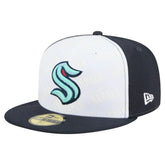 NHL Seattle Kraken New Era Repeat Two-Tone 59FIFTY Fitted Hat